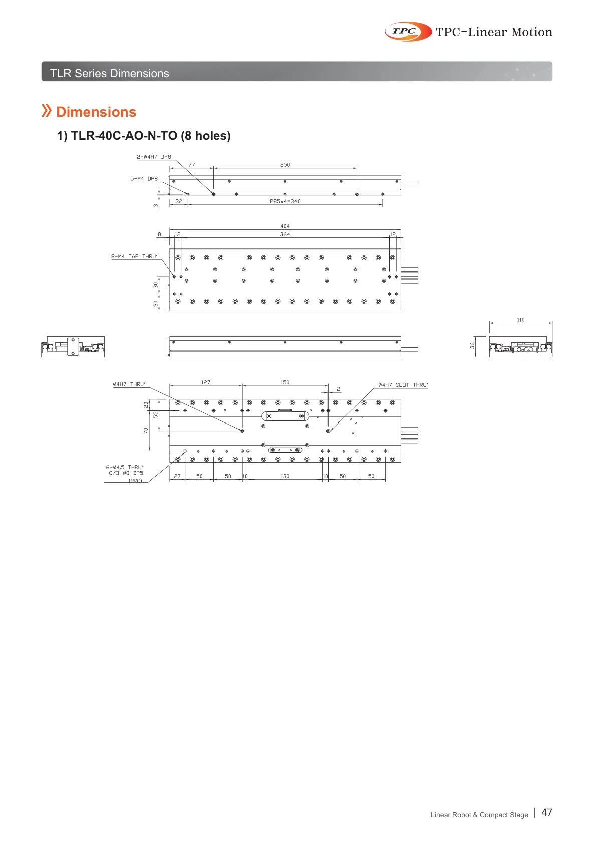 TLR catalog, page 2, English twin